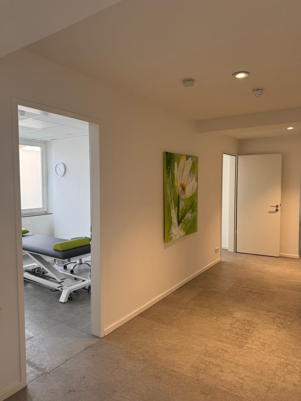 Physiotherapie Pirnay Düsseldorf - Trainingsbereich für Krankengymnastik